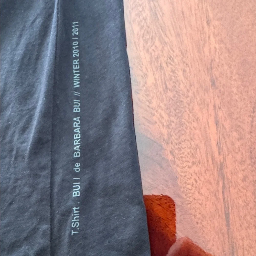 Barbara Bui Black Graphic Top - Picture 15 of 16